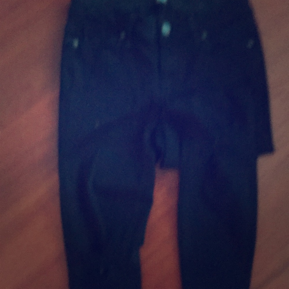 Inseam 24 inch distressed knees and bottoms